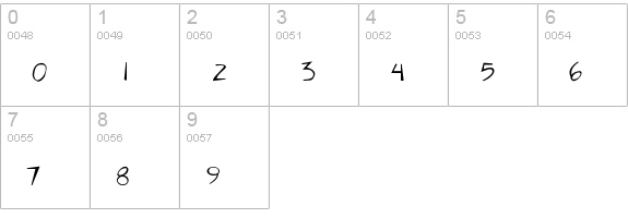 Big Fish Ensemble numbers 0-9 preview