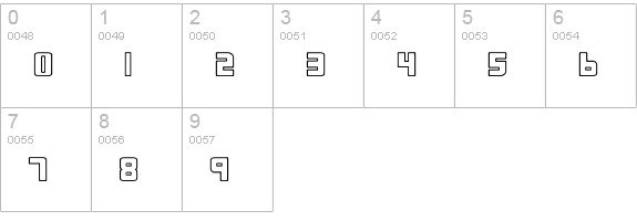 Bio-disc numbers 0-9 preview