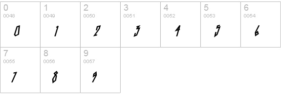 BlamBlam Heavy BB  numbers 0-9 preview