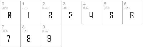 BlamDude BB numbers 0-9 preview