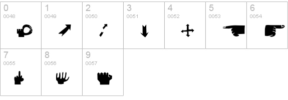 BlockheadIllustUnplugged numbers 0-9 preview