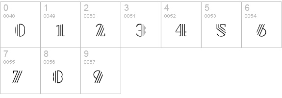BLT numbers 0-9 preview