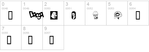 Blufunken (side A) numbers 0-9 preview