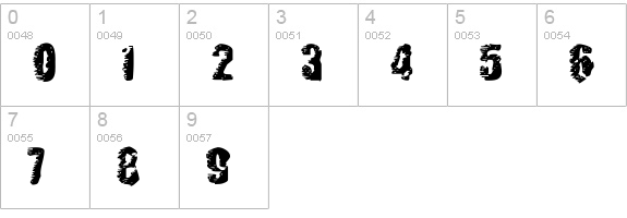 BN BenWitch Project numbers 0-9 preview