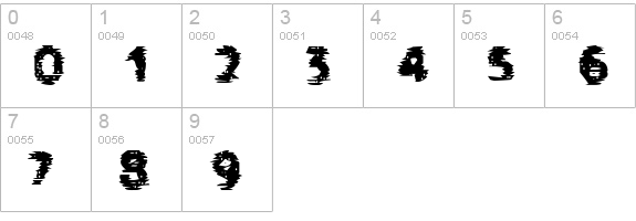 BN-Gangsters numbers 0-9 preview