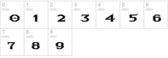 board numbers 0-9 preview