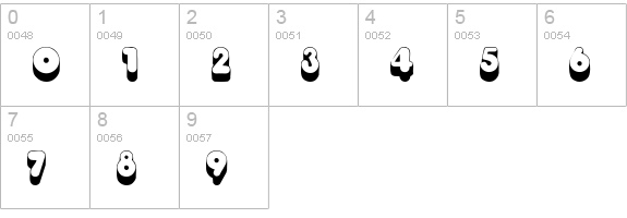 Boggie numbers 0-9 preview