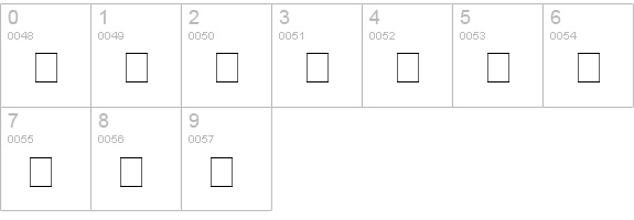 Bookshelf Symbol 3 numbers 0-9 preview