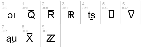Bookshelf Symbol 5 numbers 0-9 preview