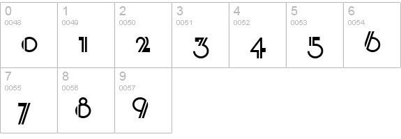 BooMeringueNF numbers 0-9 preview
