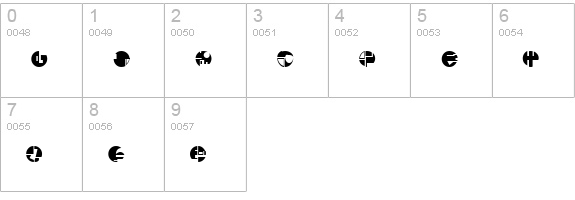 Borg numbers 0-9 preview