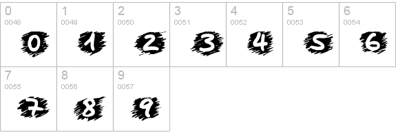 Boring Lesson numbers 0-9 preview