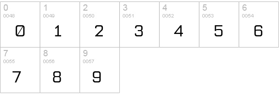 Bourgeois Book numbers 0-9 preview