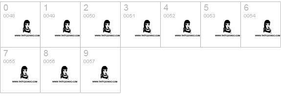 Brawler numbers 0-9 preview