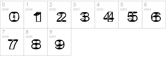 Britney in a Blender numbers 0-9 preview