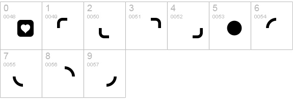 ButtonBonus-RoundedNegative numbers 0-9 preview