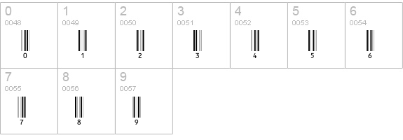 C39HrP24DhTt numbers 0-9 preview