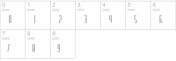 Calamaro  numbers 0-9 preview