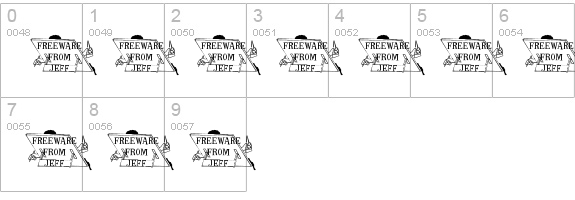 Carnival Days JL numbers 0-9 preview