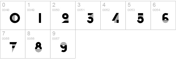 CassandraTwo numbers 0-9 preview