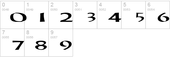 CayaugaSCapsSSK numbers 0-9 preview
