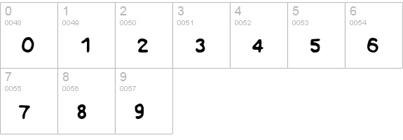 CF I love Montreal Regular numbers 0-9 preview
