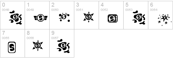 ChainCrank numbers 0-9 preview