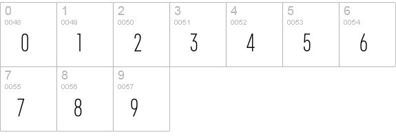 ChaletComprime MilanSeventy numbers 0-9 preview