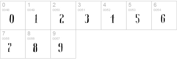 Chameleon Sketch Basic numbers 0-9 preview
