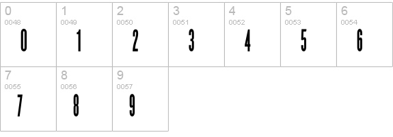 Champion-HTF-Flyweight numbers 0-9 preview
