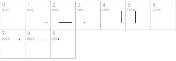 Chess Condal numbers 0-9 preview
