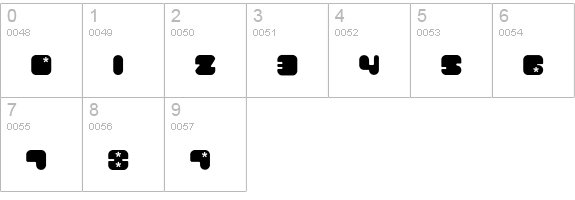Chibaraki Now numbers 0-9 preview