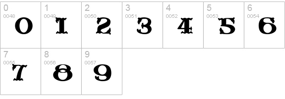 ChickenFarm numbers 0-9 preview