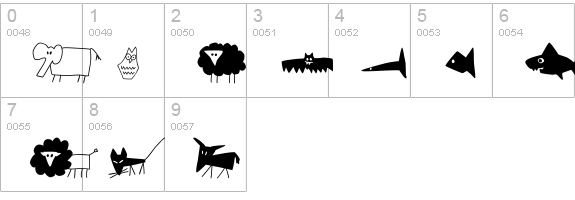 Childs Play Animals numbers 0-9 preview