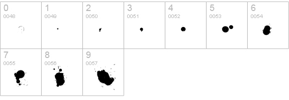 CICOPACO numbers 0-9 preview
