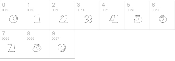 CK Baby Bug Plain numbers 0-9 preview