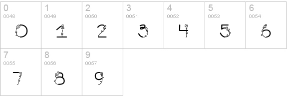 CK Balloons numbers 0-9 preview