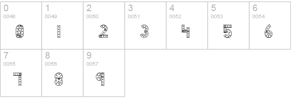 CK Bolted numbers 0-9 preview