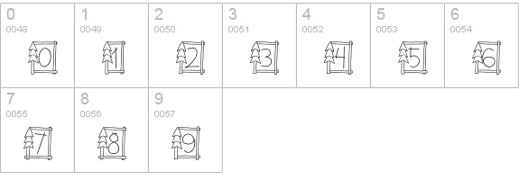 CK Camp numbers 0-9 preview