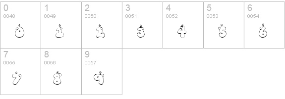 CK Candles numbers 0-9 preview