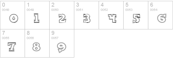 CK Fan Club numbers 0-9 preview