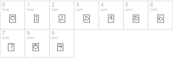 CK Fun Boxes numbers 0-9 preview