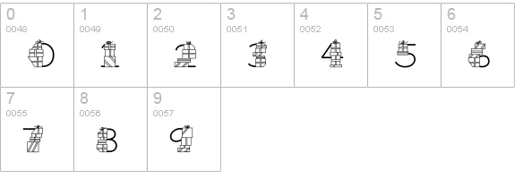 CK Gifts numbers 0-9 preview