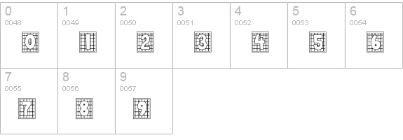 CK Hunting numbers 0-9 preview