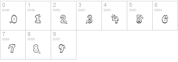 CK Play Ball numbers 0-9 preview