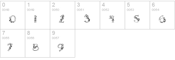 CK Sneaky Snake numbers 0-9 preview