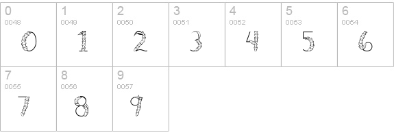 CK Stalk numbers 0-9 preview
