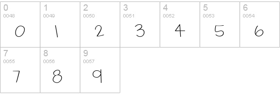 CK Toggle numbers 0-9 preview