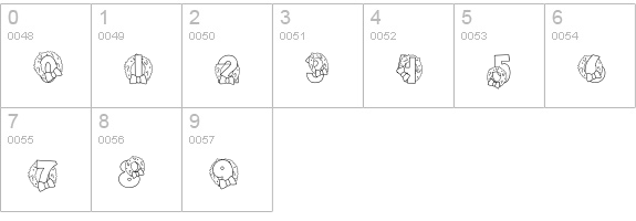 CK Wreaths numbers 0-9 preview
