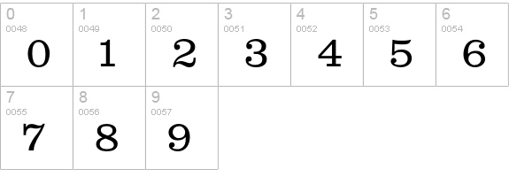 ClarionBook numbers 0-9 preview
